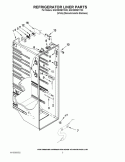 Part Location Diagram of W10572852 Whirlpool DIFFUSER