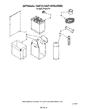 LIT/OPTIONAL Diagram and Parts List for TF8600XTP0  Whirlpool Trash Compactor