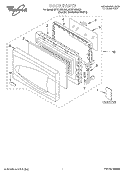 Part Location Diagram of 8171969 Whirlpool SCREEN-DR