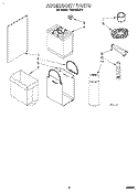 ACCESSORY Diagram and Parts List for TU4700XXP2  Whirlpool Trash Compactor