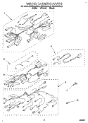 WIRING HARNESS Diagram and Parts List for KESC300BAL2  KitchenAid Range