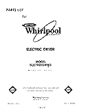SECTION Diagram and Parts List for GLE7900XMW3  Whirlpool Dryer