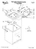 Part Location Diagram of LIT3948875 Whirlpool Installation Instructions