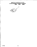 MISCELLANEOUS, OPTIONAL Diagram and Parts List for KUDM25SHBT1  KitchenAid Dishwasher
