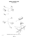 WIRING HARNESS Diagram and Parts List for DU5004XM2  Whirlpool Dishwasher