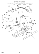 CONTROL, OPTIONAL Diagram and Parts List for KSRS22FGBL05  KitchenAid Refrigerator