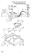 MACHINE BASE Diagram and Parts List for KAWS677EQ0  KitchenAid Washer