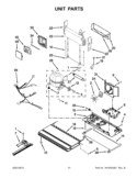 UNIT PARTS Diagram and Parts List for KBFS22EWMS5  KitchenAid Refrigerator