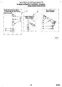 WATER SYSTEM Diagram and Parts List for 8LSP6244BG1  Whirlpool Washer