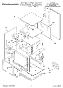 UPPER OVEN, OPTIONAL Diagram and Parts List for KEBS276BBL3  KitchenAid Wall Oven