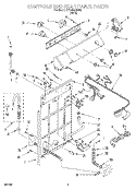 Part Location Diagram of 3946477 Whirlpool FOR DESIGNER WHITE MODEL