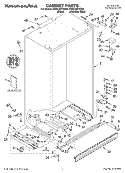 Part Location Diagram of 2209449 Whirlpool PANEL