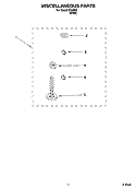 MISCELLANEOUS  PARTS, OPTIONAL PARTS (NOT INCLUDED) Diagram and Parts List for IP42000  Inglis Washer