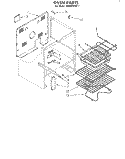 SECTION Diagram and Parts List for RHM975PW1  Whirlpool Range