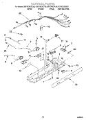 CONTROL Diagram and Parts List for KSRS25IHSS00  KitchenAid Refrigerator