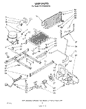 Part Location Diagram of 941612 Whirlpool Exchanger, Heat