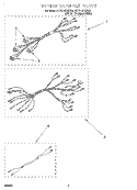 Part Location Diagram of 311471 Whirlpool HARNS-WIRE