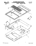 Part Location Diagram of LIT4363133 Whirlpool Installation Instructions