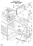 LINER Diagram and Parts List for ET18HNXDN05  Whirlpool Refrigerator