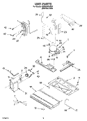 UNIT PARTS Diagram and Parts List for KBRP20ELSS01  KitchenAid Refrigerator