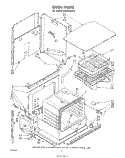 SECTION Diagram and Parts List for RB220PXK0  Whirlpool Wall Oven