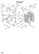 UNIT, LITERATURE Diagram and Parts List for D40A3  Whirlpool Dehumidifier