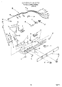 CONTROL Diagram and Parts List for 4YED22PWDN02  Whirlpool Refrigerator