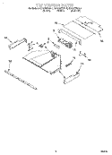 TOP VENTING, OPTIONAL Diagram and Parts List for KEBS207DBL4  KitchenAid Wall Oven