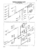 WIRING HARNESS , LITERATURE AND OPTIONAL Diagram and Parts List for MW8100XL1  Whirlpool Microwave