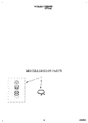MISCELLANEOUS Diagram and Parts List for CCW5244W0  Whirlpool Washer