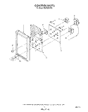 CONTROL Diagram and Parts List for RM978BXVN0  Whirlpool Microwave Oven Combo