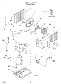 UNIT, LITERATURE Diagram and Parts List for R516  Whirlpool Air Conditioner