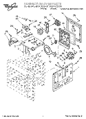 CONVECTION OVEN Diagram and Parts List for MC8130XAB0  Whirlpool Wall Oven