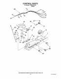 CONTROL PARTS Diagram and Parts List for TS25CFXTQ02  Estate Refrigerator