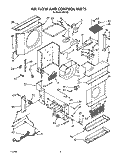 Part Location Diagram of 852868 Whirlpool Shaft, Control