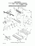 UNIT PARTS Diagram and Parts List for GI0FSAXVB00  Whirlpool Refrigerator