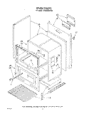 OVEN , LIT/OPTIONAL Diagram and Parts List for SF302ESPW0  Whirlpool Range