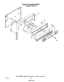 BACKGUARD , LIT/OPTIONAL Diagram and Parts List for SF365BEPW7  Whirlpool Range