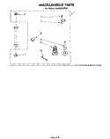 MISCELLANEOUS , LITERATURE AND OPTIONAL Diagram and Parts List for 3LA5800XPW1  Whirlpool Washer