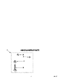 MISCELLANEOUS Diagram and Parts List for LLV7244AW0  Whirlpool Washer