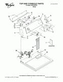 Part Location Diagram of W10203571 Whirlpool WIRE