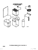 ACCESSORIES Diagram and Parts List for TU8700XXP0  Whirlpool Trash Compactor