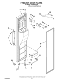 Part Location Diagram of W10323148 Whirlpool COVER-WIRE