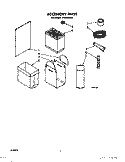ACCESSORIES Diagram and Parts List for TF4700XXP0  Whirlpool Trash Compactor
