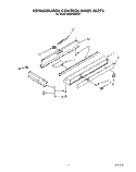 REFRIGERATOR CONTROL PANEL Diagram and Parts List for KSSS36MWX01  KitchenAid Refrigerator