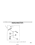 MISCELLANEOUS Diagram and Parts List for LA5600XPW4  Whirlpool Washer