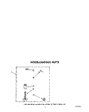 MISCELLANEOUS Diagram and Parts List for 4LA9300XTG1  Whirlpool Washer