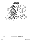UNIT Diagram and Parts List for KEBS276WBL2  KitchenAid Wall Oven