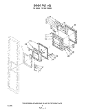 DOOR TILT ICE Diagram and Parts List for ED19MTXLWR0  Whirlpool Refrigerator