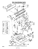 TOP AND CONSOLE Diagram and Parts List for LA7005XMW0  Whirlpool Washer